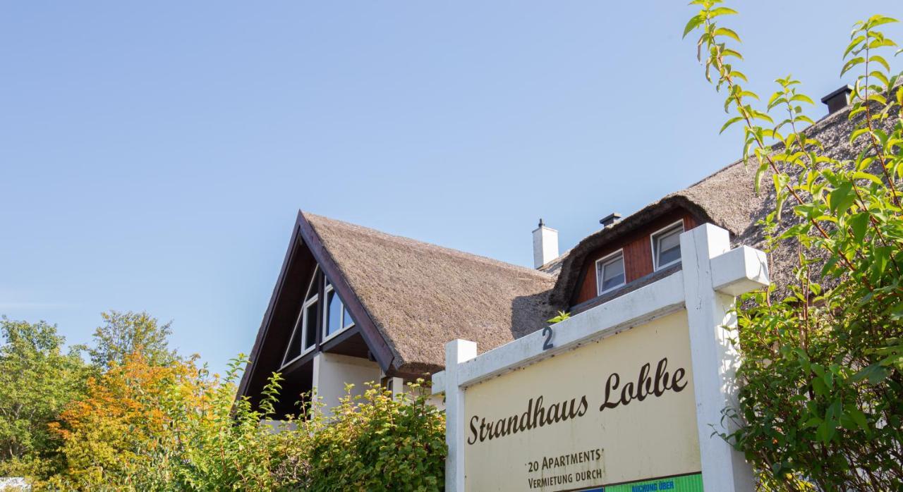 Ferienwohnung Sanddorn - Strandhaus Lobbe Bagian luar foto