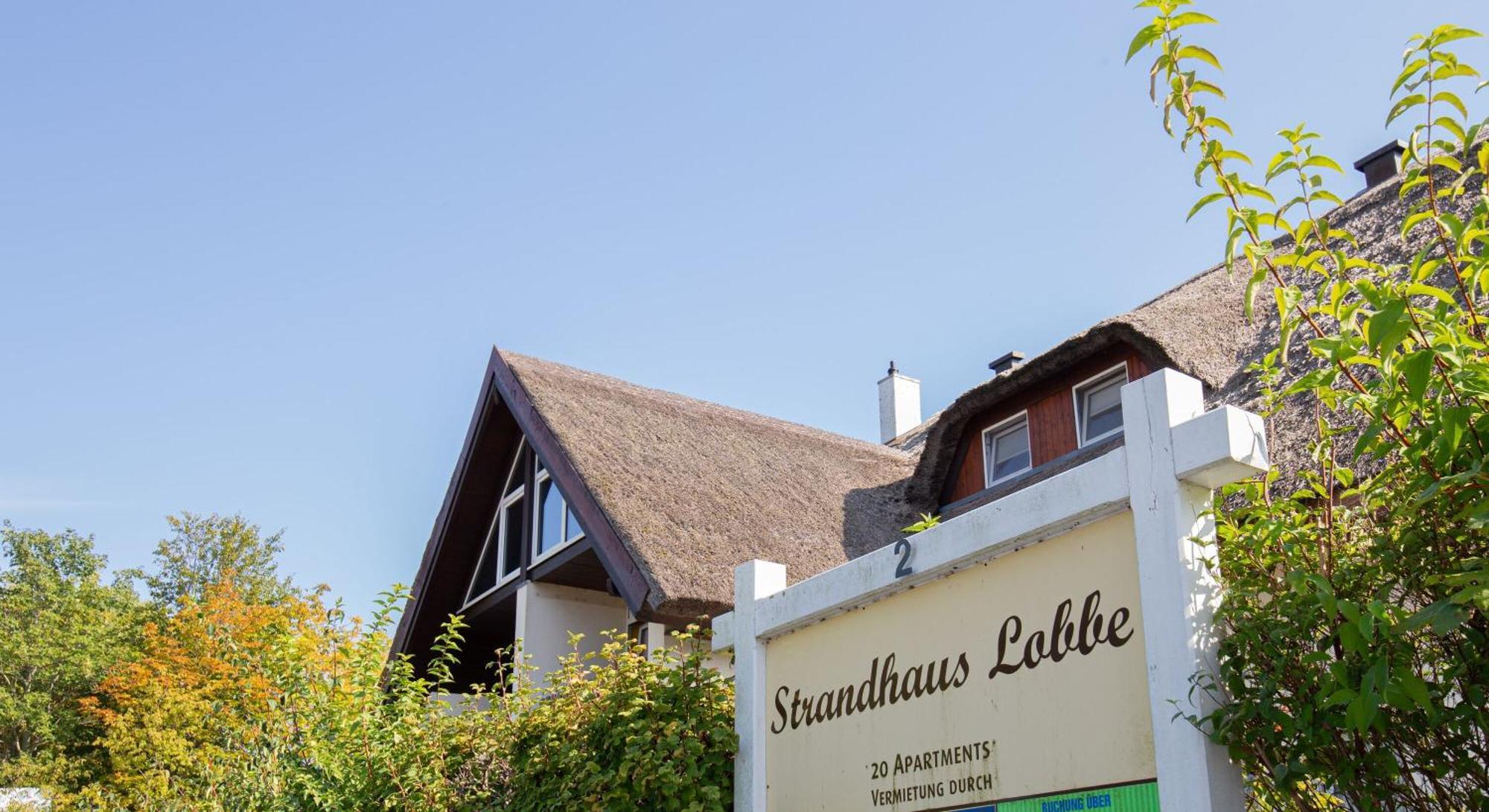 Ferienwohnung Sanddorn - Strandhaus Lobbe Bagian luar foto